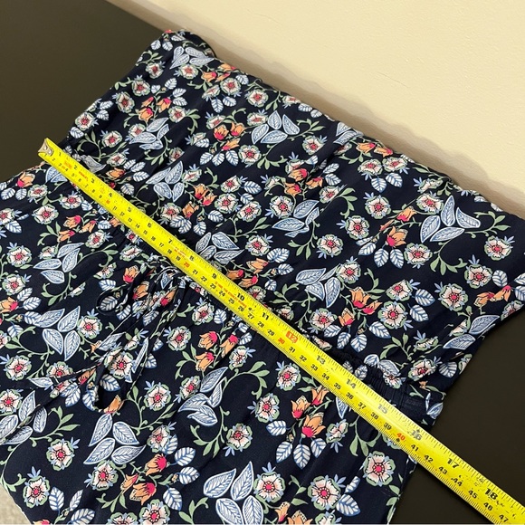 Loft Floral Godet Drawstring Dress - Picture 14 of 16